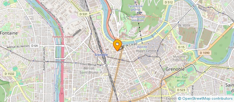 localisation de l'entreprise MONSIEUR ALEXANDRE HUGON à GRENOBLE