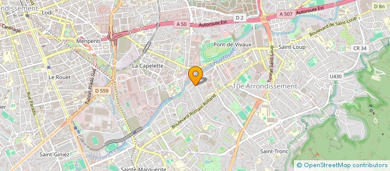 localisation de l'entreprise MONSIEUR ALEXANDRE HUGUENIN à MARSEILLE