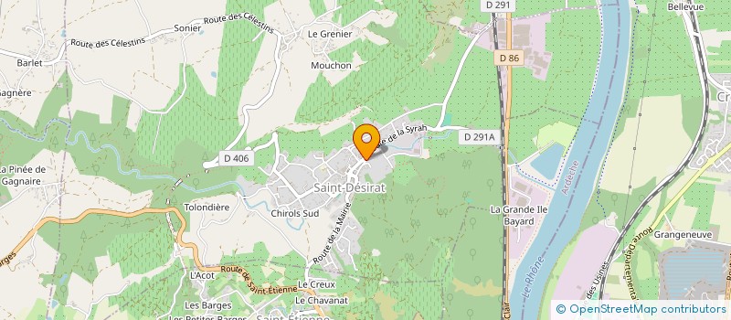 localisation de l'entreprise MONSIEUR ALEXANDRE HUMBERT  SAINT-DESIRAT