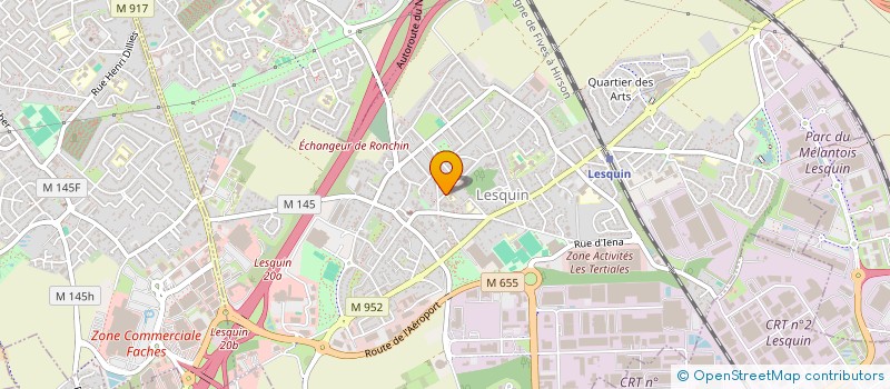 localisation de l'entreprise MONSIEUR ALEXANDRE HUMBERT à LESQUIN