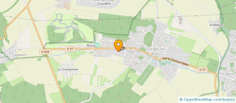 localisation de l'entreprise MONSIEUR ALEXANDRE HUNGBO  FORGES-LES-BAINS