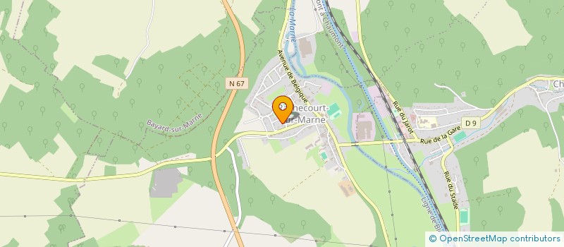 localisation de l'entreprise MONSIEUR ALEXANDRE HURET à RACHECOURT-SUR-MARNE
