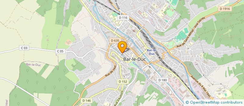 localisation de l'entreprise MONSIEUR ALEXANDRE HUSSENET à BAR-LE-DUC