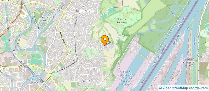 localisation de l'entreprise MONSIEUR ALEXANDRE HUSSER  STRASBOURG