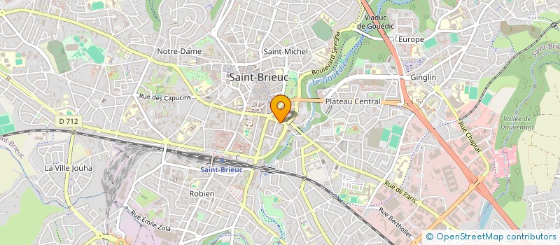 localisation de l'entreprise MONSIEUR ALEXANDRE HYPOLITE à SAINT-BRIEUC