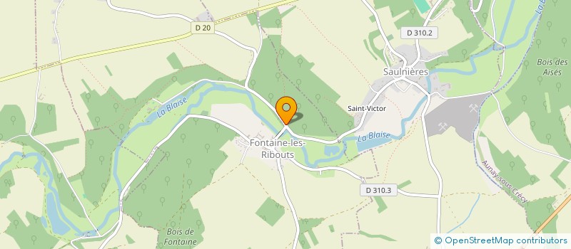 localisation de l'entreprise MONSIEUR ALEXANDRE IALENTI à FONTAINE-LES-RIBOUTS