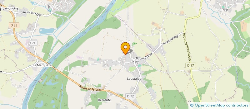 localisation de l'entreprise MONSIEUR ALEXANDRE IBARLUCIA  PEY