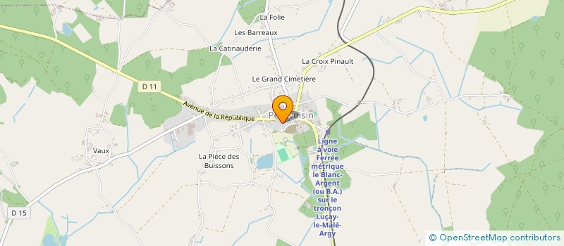 localisation de l'entreprise MONSIEUR ALEXANDRE IBISK à PELLEVOISIN