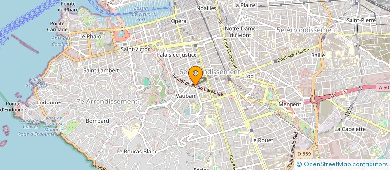 localisation de l'entreprise MONSIEUR ALEXANDRE IMBERT à MARSEILLE