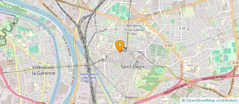 localisation de l'entreprise MONSIEUR ALEXANDRE INACIO MELO à SAINT-DENIS