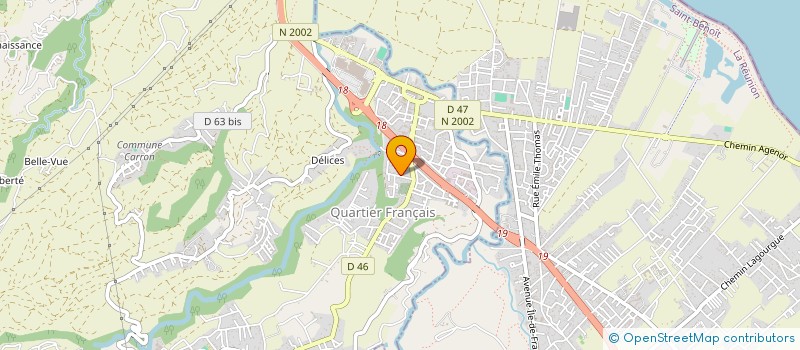 localisation de l'entreprise MONSIEUR ALEXANDRE INEL BOYER  SAINTE-SUZANNE