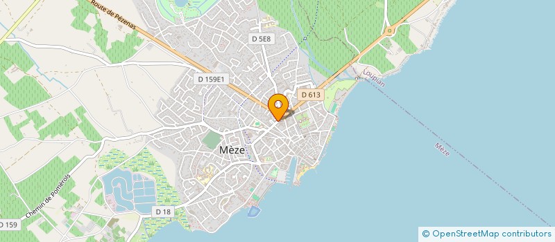 localisation de l'entreprise MONSIEUR ALEXANDRE ISTA à MEZE
