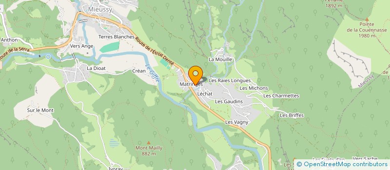 localisation de l'entreprise MONSIEUR ALEXANDRE IZZI  MIEUSSY