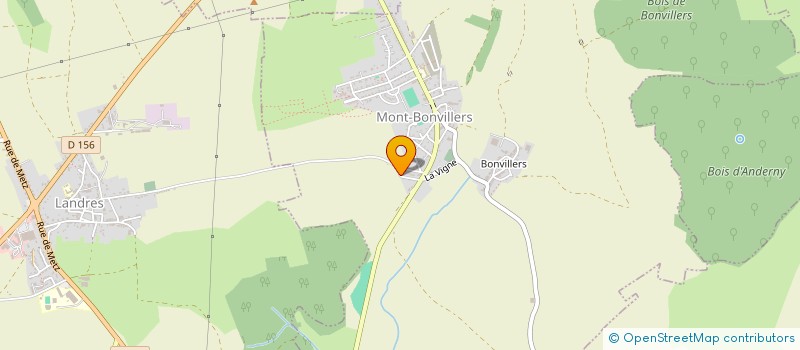 localisation de l'entreprise MONSIEUR ALEXANDRE JACOB  MONT-BONVILLERS