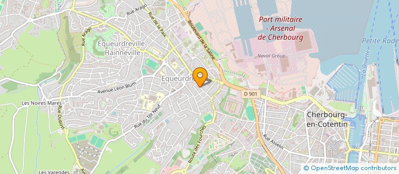 localisation de l'entreprise MONSIEUR ALEXANDRE JACQUEMIN  CHERBOURG-EN-COTENTIN