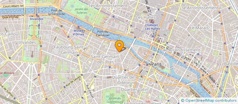 localisation de l'entreprise MONSIEUR ALEXANDRE JACQUIER à PARIS