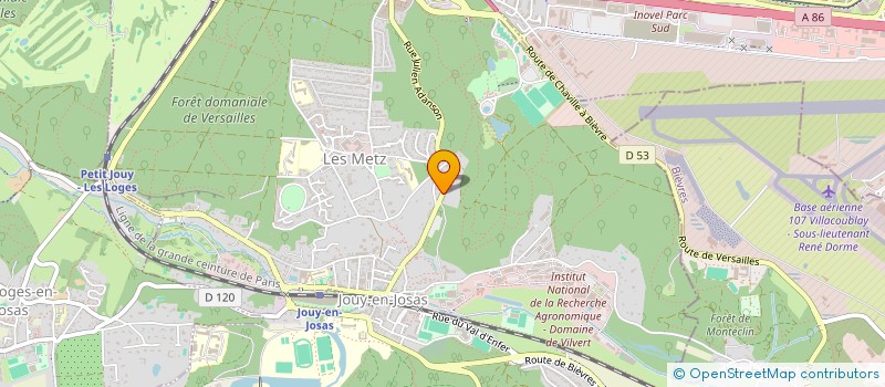 localisation de l'entreprise MONSIEUR ALEXANDRE JACQUOT  JOUY-EN-JOSAS