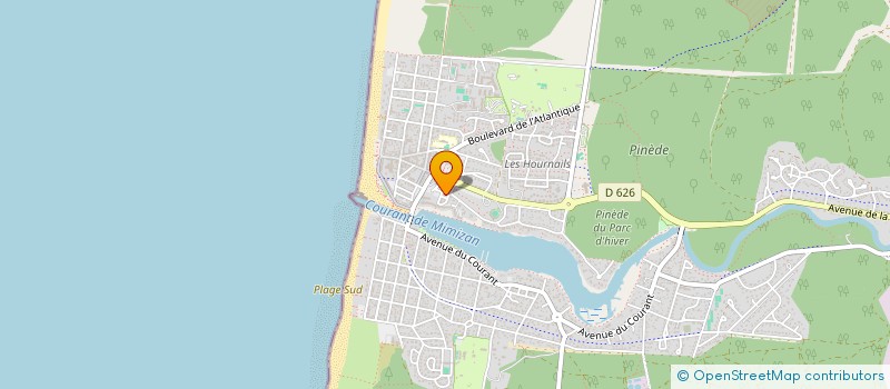 localisation de l'entreprise MONSIEUR ALEXANDRE JAFFRES  MIMIZAN