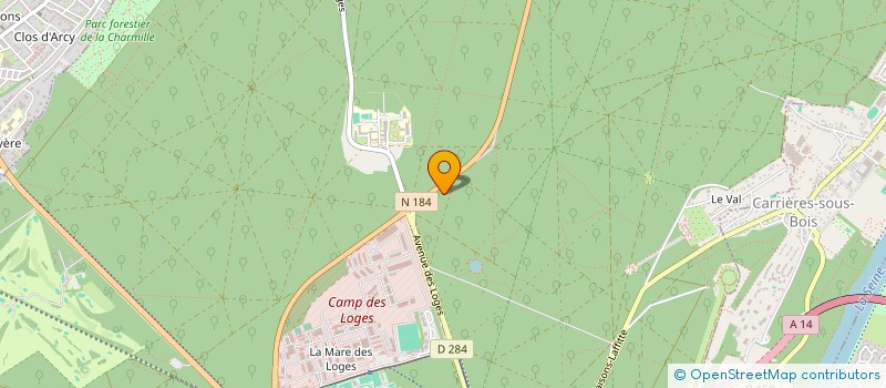 localisation de l'entreprise MONSIEUR ALEXANDRE JAN CLAUDE  SAINT-GERMAIN-EN-LAYE