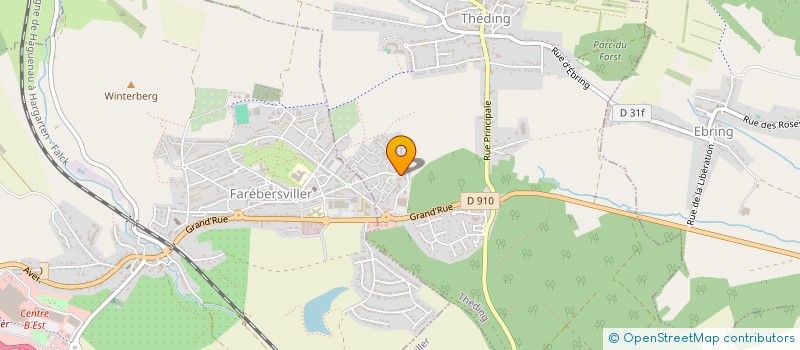 localisation de l'entreprise MONSIEUR ALEXANDRE JANKOWIAK à THEDING