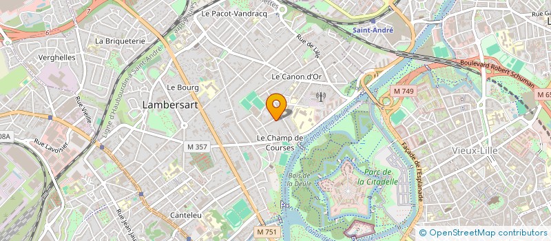 localisation de l'entreprise MONSIEUR ALEXANDRE JAQUET à LAMBERSART