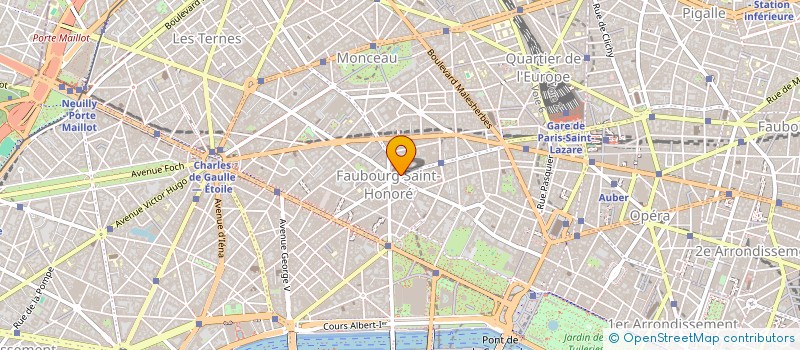 localisation de l'entreprise MONSIEUR ALEXANDRE JARDIN  PARIS