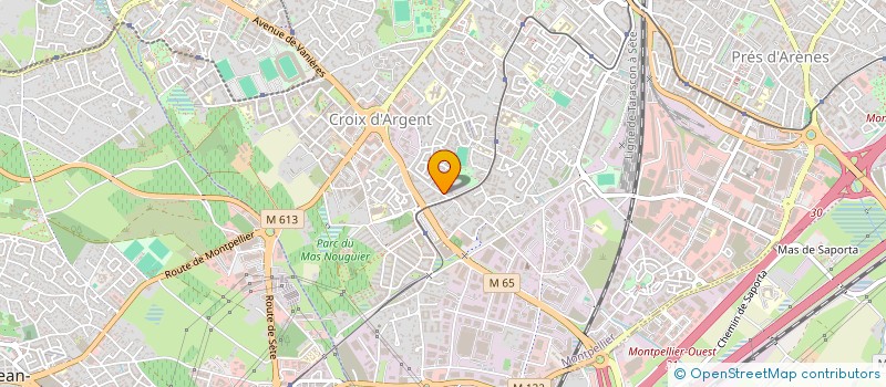 localisation de l'entreprise MONSIEUR ALEXANDRE JARLEGANT à MONTPELLIER