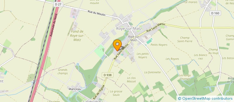 localisation de l'entreprise MONSIEUR ALEXANDRE JAVON  ROYE-SUR-MATZ