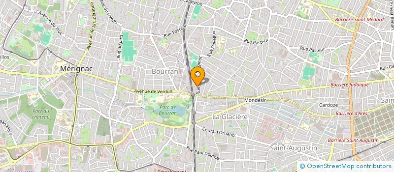 localisation de l'entreprise MONSIEUR ALEXANDRE JEANNE  BORDEAUX