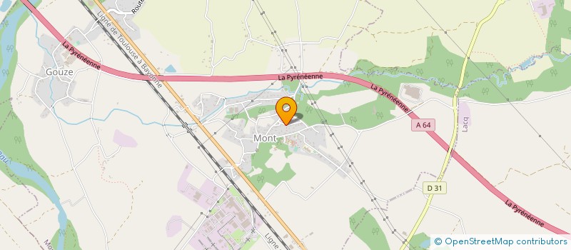 localisation de l'entreprise MONSIEUR ALEXANDRE JEANNIN-GANTET  MASLACQ