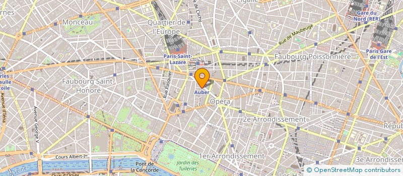 localisation de l'entreprise MONSIEUR ALEXANDRE JOHNSTON  PARIS