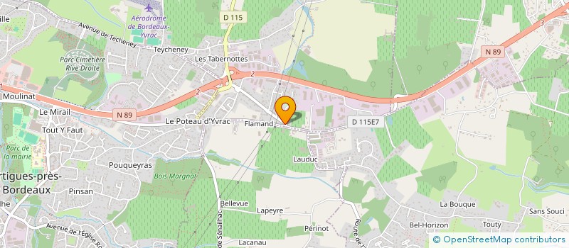 localisation de l'entreprise MONSIEUR ALEXANDRE JOIGNEAUX  YVRAC