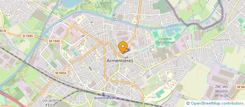 localisation de l'entreprise MONSIEUR ALEXANDRE JOIRE  ARMENTIERES