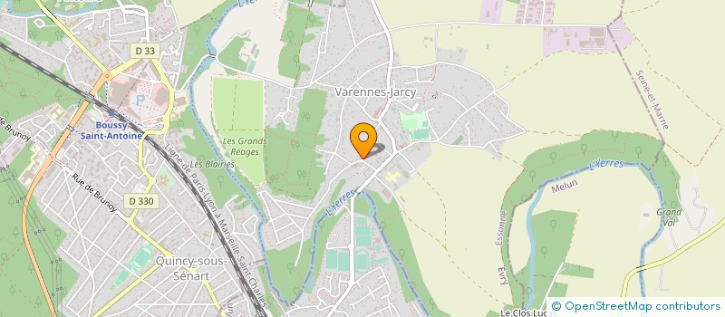 localisation de l'entreprise MONSIEUR ALEXANDRE JOLY  VARENNES-JARCY