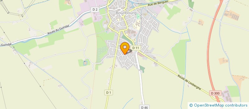 localisation de l'entreprise MONSIEUR ALEXANDRE JONCKHEERE à BOURBOURG