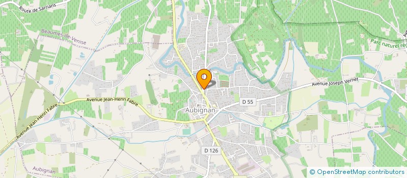 localisation de l'entreprise MONSIEUR ALEXANDRE JOUANNE  COURTHEZON