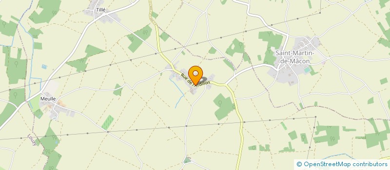 localisation de l'entreprise MONSIEUR ALEXANDRE JOUFFRIAULT  SAINT-LEGER-DE-MONTBRUN