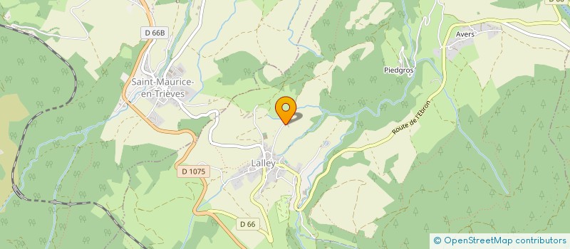 localisation de l'entreprise MONSIEUR ALEXANDRE JOVER  LALLEY