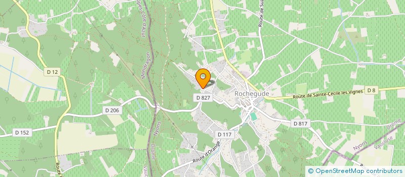 localisation de l'entreprise MONSIEUR ALEXANDRE JUDIC  ROCHEGUDE