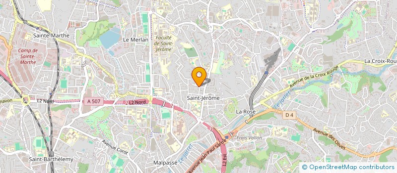 localisation de l'entreprise MONSIEUR ALEXANDRE JULIEN à MARSEILLE
