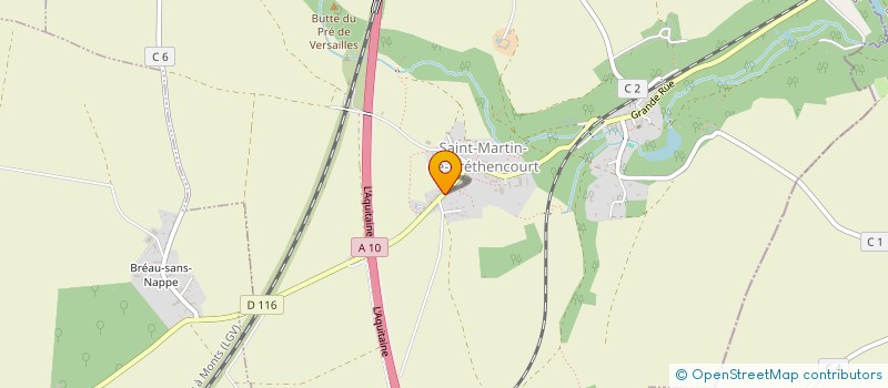 localisation de l'entreprise MONSIEUR ALEXANDRE JUNCHAT  SAINT-MARTIN-DE-BRETHENCOURT