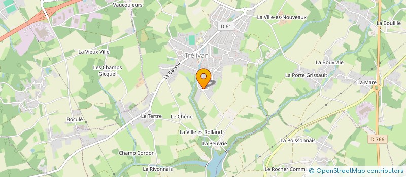 localisation de l'entreprise MONSIEUR ALEXANDRE JUNG  TRELIVAN