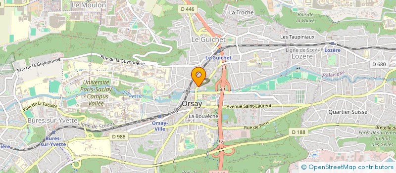 localisation de l'entreprise MONSIEUR ALEXANDRE KARAM à ORSAY