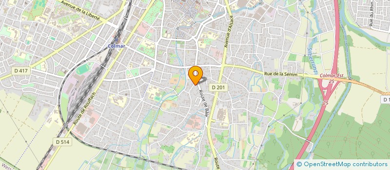 localisation de l'entreprise MONSIEUR ALEXANDRE KARCHER  COLMAR