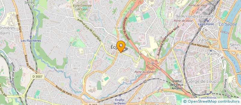 localisation de l'entreprise MONSIEUR ALEXANDRE KARPOV  ECULLY