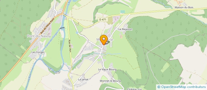 localisation de l'entreprise MONSIEUR ALEXANDRE KASTEL  MONNET-LA-VILLE