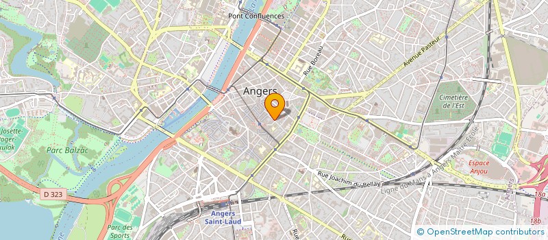 localisation de l'entreprise MONSIEUR ALEXANDRE KERENTERFF à ANGERS