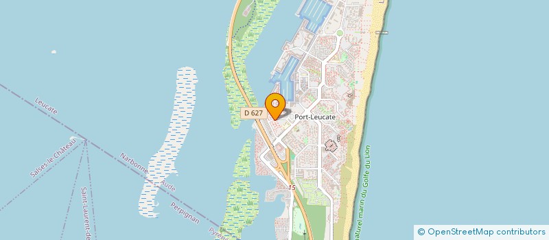 localisation de l'entreprise MONSIEUR ALEXANDRE KESSE  LEUCATE