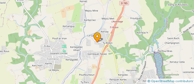 localisation de l'entreprise MONSIEUR ALEXANDRE KHARITONOV  COMBRIT