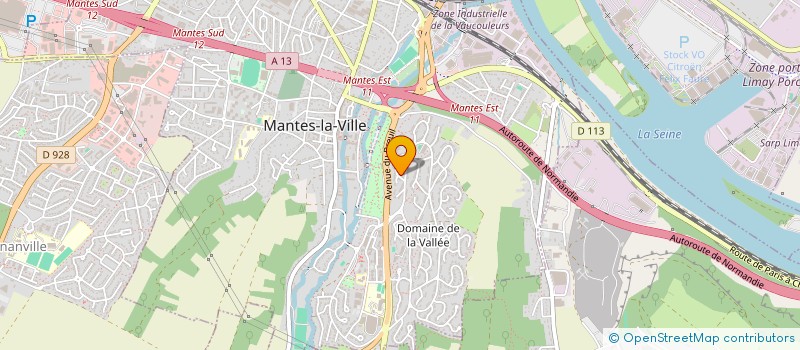 localisation de l'entreprise MONSIEUR ALEXANDRE KIEFIER  MANTES-LA-VILLE